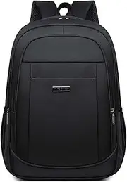 [Yumenam] Travel Laptop Backpack, Work Bag Lightweight Laptop Bag, Anti Theft Business Backpack, Water Resistant School Rucksack for Men, Fits 15.6 Inch Laptop
