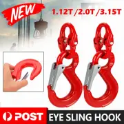 1 Pair Hammerlock+ Eye Sling Hook Safety Chain Caravan Trailer connecting Extend