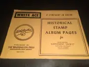 White Ace Stamp Album Pages -United Nations Marginal Inscriptions UNIB-17 - 1971