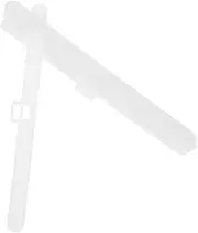 LAPYAPPE 10pcs Blind Valance Replacement Clips Window Blind Replacement Parts Plastic White Vertical Blinds for Window Window Components