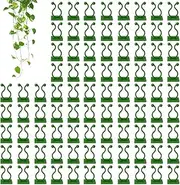 Climbing Bracket, Hook Clips - Secure Adhesive Clips, 100 x Clips for Tomato Plants, Vine, Wall Vine