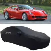 Indoor Stain Stretch Full Car Cover Dust Proof For Ferrari 488 599 812 Superfast (for: Ferrari)