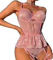 [Zylphorix] White Lace Bustier Lingerie Top with Heart Cutout & Racerback Straps - Women's Elegant Feminine Bra