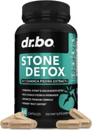 Stone Breaker Chanca Piedra Capsules - Stone Detox for Kidney Cleanse Detox G...