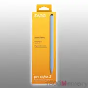 ZAGG Pro Stylus 2 Pencil Pen with Wireless Charging Adapter Blue for Apple iPad