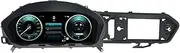 Linux System Car LCD Digital Dashboard Fuel Gauge Panel Compatible for Benz C Class W204 NTG4.5 2011 2012-2014 12.3" 1920 * 720P