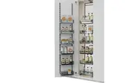 Elite Galley Open Out Tandem Pantry - 450mm Cabinet - 1650mm-1950mm Adjustable Height