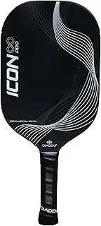 Diadem Icon Infinity Pro Pickleball Paddle | USAPA Approved | Dual Foam Core & Carbon Fiber | Maximum Power, Control, and Spin | High Performance with Replaceable Edge Guard