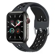 Apple Watch IWatch Band Silicone Strap Black