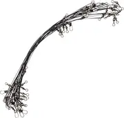 Pcs Saltwater Fishing Leaders Professional Steel Wire Trace Anti-bite Line for Bass Carp Trout