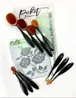 Picket Fence Full 10 Piece Blender Brush Set with Stencil