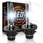 2x D2S D2C 6000K HID Xenon Replacement Low/High Beam Headlight Lamp Bulbs White (for: Nissan)