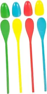 GAROZATION Coordination Skills Boys and Girls Toys Family Games Outdoor Yards Holiday Birthday Party Lawn Egg and Spoon Relay Toys