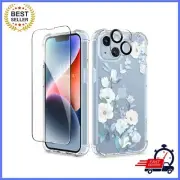 iPhone 14 Plus Clear 6.7 Inch With Screen Protector & Camera Lens Protector New