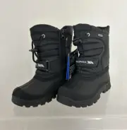 Trespass Black Dodo Kids Snow Boot, Unisex, Size UK11/EU29, BNIB