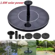 solar water fountain pump 1.6 Solar Powered Water Pump Led Light Up Solar Pond