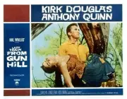 Last Train From Gun Hill Lobby Card Ziva Rodann carried by Kir- 1959 Old Photo