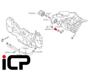 Oil Cooler Modine Coolant Hose Fits Subaru Legacy & Outback 3.0 R Spec B