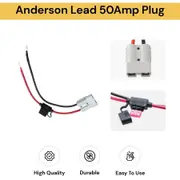 Anderson Lead 50Amp Plug To 8mm Lugs