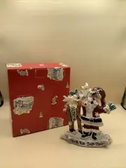 Blue Sky Boys Choir Santa And Rodolph Tea light Figure
