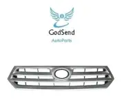 For 2011 2012 2013 Toyota Highlander Upper Grille Grill Silver 11 12 13 (for: Toyota)