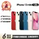 【Apple】A級福利品 iPhone 13 mini 128G 5.4吋(贈充電組+玻璃貼+保護殼+更換電池優惠券)