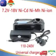 Battery Charger for Hitachi 7.2V 9.6V 12V 14.4 18V 240V Ni-MH Li-ion UC18YRL OZ