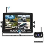 RV Backup Camera Wireless System: Pre-Wired for Furrion 7'' Touch Key Monitor