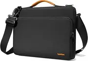 tomtoc 360 Protective Laptop Shoulder Bag for 13-inch MacBook Air M4/A3240, M3/A3113, M2/A2681, M1/A2337, 13-inch MacBook Pro M2/A2686 M1/A2337, Water-Resistant Laptop Accessory Carrying Case Sleeve