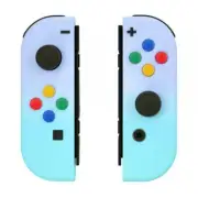 Violet Blue soft Gradient Nintendo Joy-Con (L/R) Custom Wireless Controllers