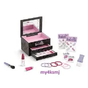 American Girl Isabelle's Black JEWELRY make up case BOX for DOLLS and GIRLS
