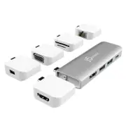 J5Create JCD389 ULTRADRIVE KIT USB-C Modular 11-in-1 Mini Dock