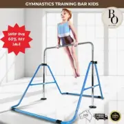 Brand New Gymnastics Training Bar Kids Gym Adjustable Horizontal Pull Up Station