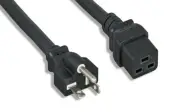RiteAV Heavy Duty Power Cord NEMA 5-20P / C19 12AWG 6FT