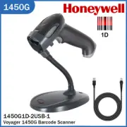 Honeywell Voyager 1450G1D-2USB Handheld USB 1D Barcode Scanner Reader with Stand