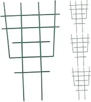 4 Pack Plant Support Stands Plastic Garden Trellis for Climbing Vines Tomatoes Cages Sturdy Use