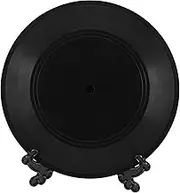 Cabilock 1 Set Vinyl Record Decoration Retro Wall Decor with Stand for Home Cafe and Music Party Unique Vintage Ornaments for Creative Interior Design Friends