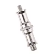 1/4" and 3/8-Inch Spigot Threaded Screw Tripod Adapter for Light Stand