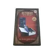 Metal Dictionary Book Size SAFE With Lock and 2 Keys Portable Safe NEW
