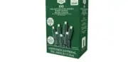 New Holiday Time Pro Decorator Series Warm White LED Micro Holiday String Lights