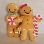 Target Bullseye Playground Gingerbread Man and Woman Super Cute 2024 New