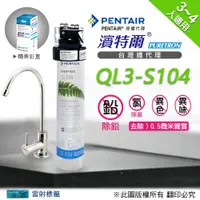 在飛比找ETMall東森購物網優惠-【濱特爾公司貨】Everpure QL3-S104 單道淨水