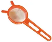 2 1/2 inch Plastic Strainer with Nylon Mesh