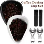 Coffee Bean Dosing Cup Kit with Spray Bottle and Spoon Ceramic Dosing flWRK