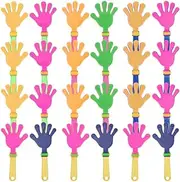 Alipis Hand Clappers Noisemakers, Plastic Hand Clappers Noisemakers, Party Blowers Noiseless for Birthday Parties Graduation Celebrations Sports Events Carnivals, 36PCS