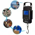 50kg/10g Portable LCD Electronic Hand Scale Fishing Travel Luggage Hanging S _sy