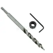 1/4" Twist Step Drill Bit Set for Pocket Hole Drill Jig Guide 3/8" New