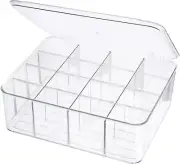 16 Compartment Removable Drawer Organizer Bin for Socks Underwear Scarves Ties