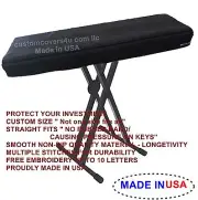 Custom Dust Covers for Yamaha Genos 76-key + Yamaha GNSMS01 3-piece Speaker
