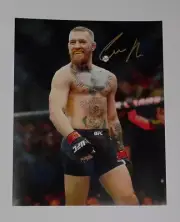 CONOR McGREGOR 8x10 RARE HAND SIGNED PHOTO WITH COA AUTOGRAPH UFC IRISH